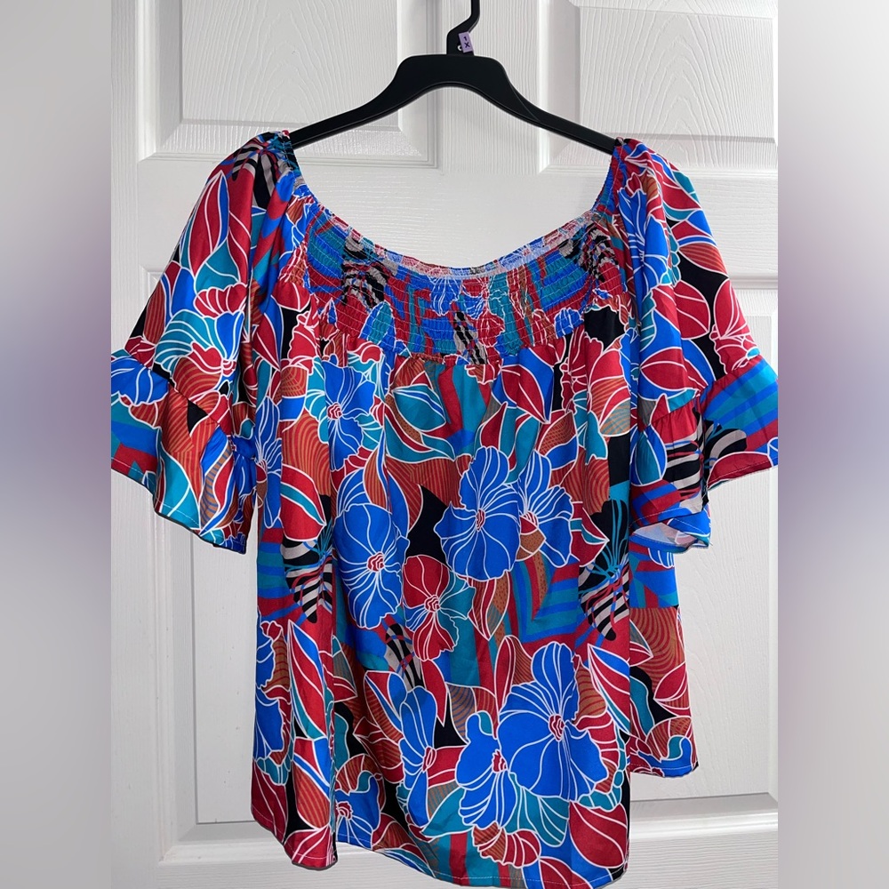 SHEIN drop shoulder blouse